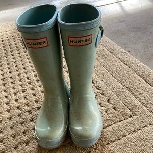 Girls size 11 hunter boots
